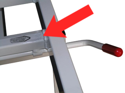 umístění čísla u lehátek se zvedacím dlouhým podhlavníkem