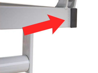 umístění čísla u lehátek se zvedacím podhlavníkem