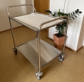 Servírovací vozík VSN-800 (se dvěma platy)