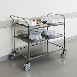 Servírovací vozík VSN-1000 (se třemi platy)