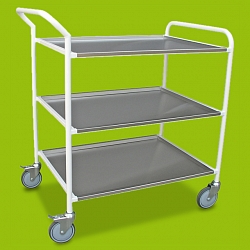 Vozík servírovací VSL-800 (se třemi platy)