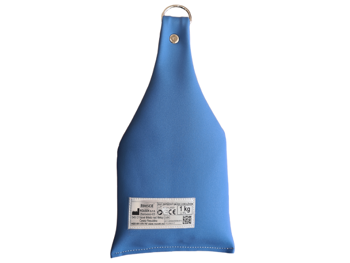 Zátěžový sáček s kroužkem 1kg